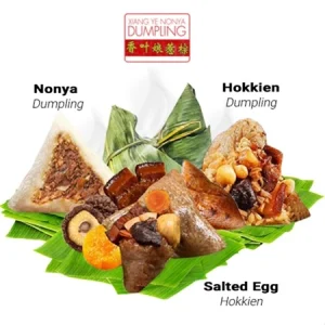 10 Pcs Traditional Nyonya Rice Dumpling 粽子 Bak Zhang (Three free sample packs will be given as an extra gift.)